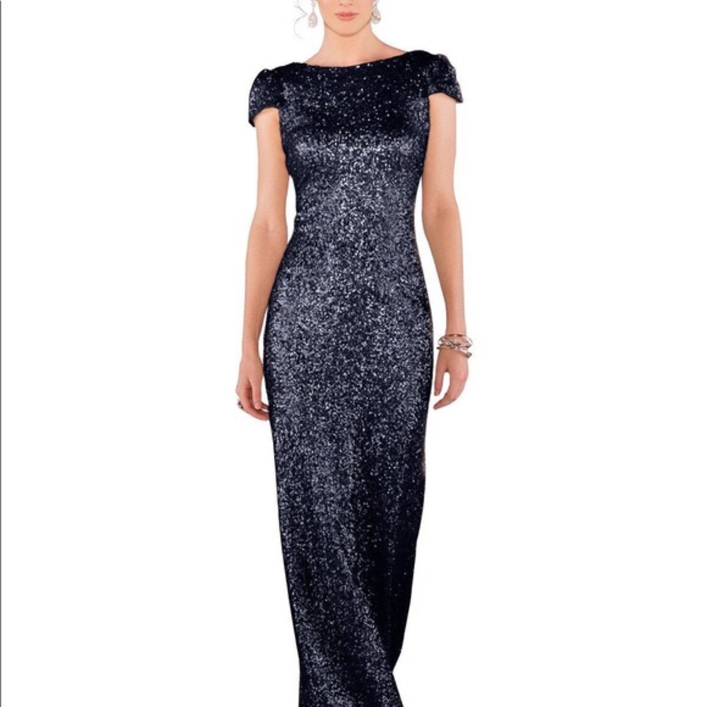 Sorella Vita Navy Sequin Dress - Size 8